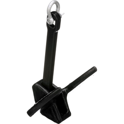 Seachoice Navy Anchor, Vinyl Coated Cast Iron, Black, 20 Lbs. thumbnail-7