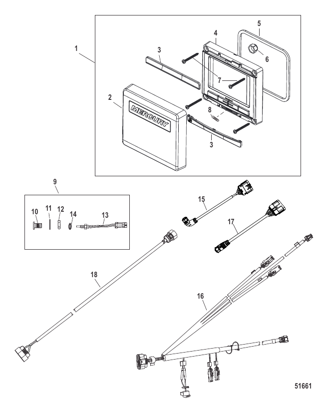 Serial Range Accessories VesselView - 2006 & Up - VesselView 4