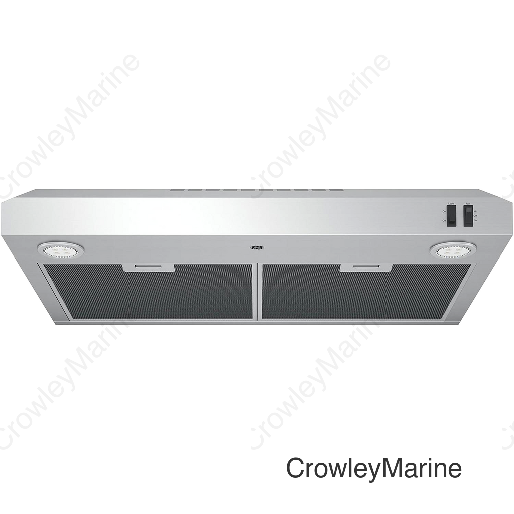 GE JVXR22SPSS Under The Cabinet Range Vented Hood
