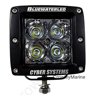 CYBERLITE LED Light-FLOOD BEAM (LEDBW9012BLKFLDD)
