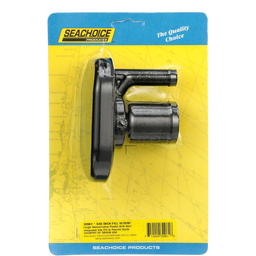 Seachoice Deck Mount Gas Fill Plate w/ Vent, Hinged Flip-Top, Molded Black Plastic thumbnail-8
