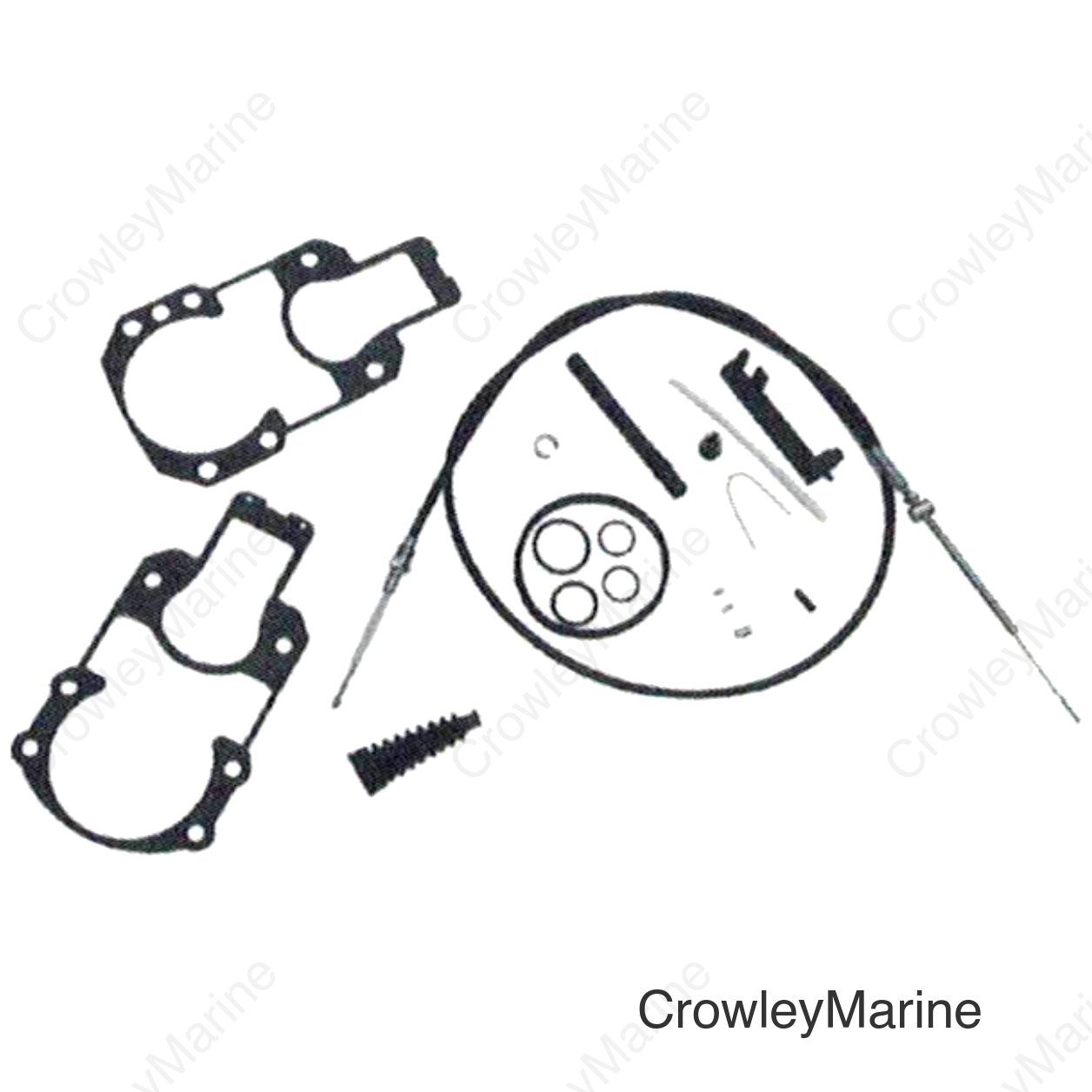 MERCRUISER LOWER SHIFT CABLE KIT OEM# 865436A03/ 19543T2