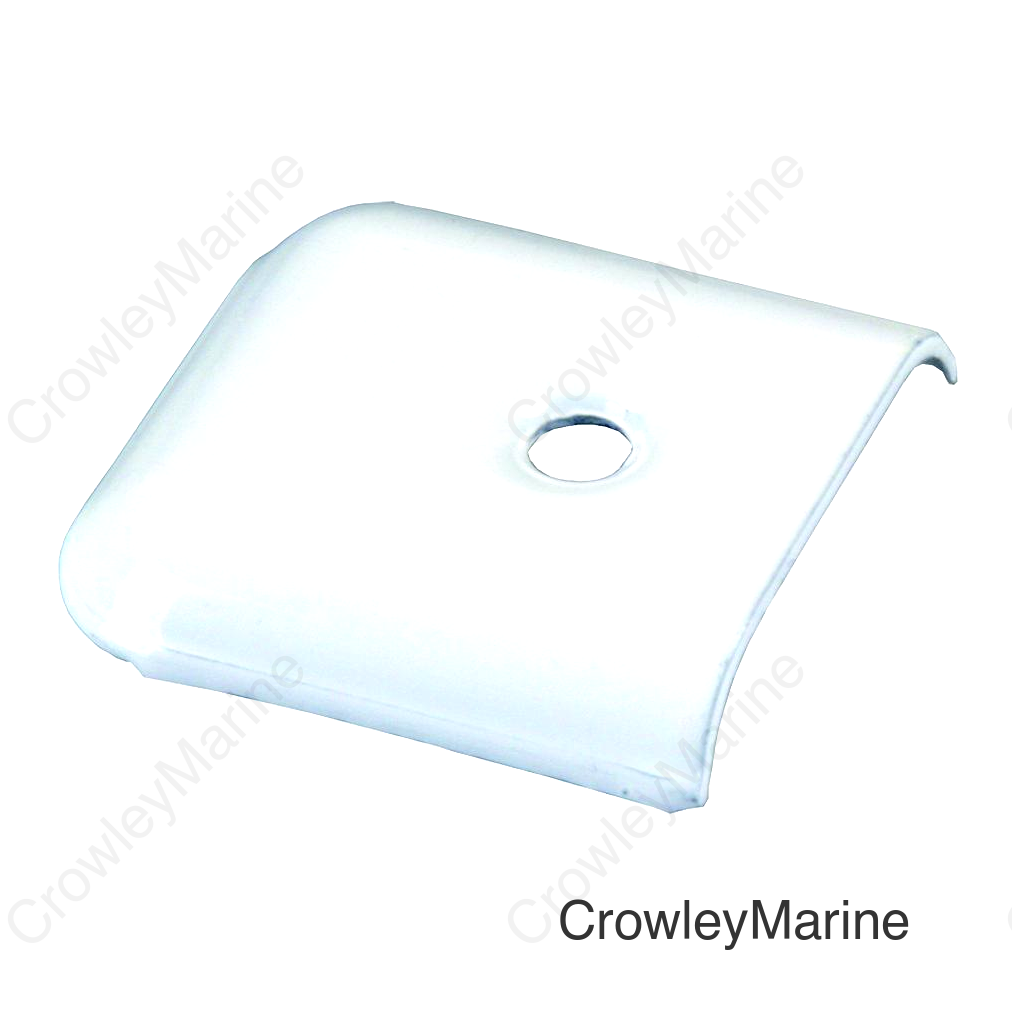 JR Products RV Metal Vinyl 1 3/8" x 1 1/4" x 1/4" End Cap