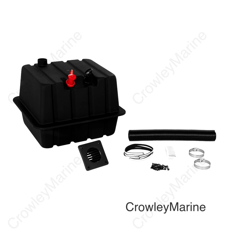 DBL SIDE BY SIDE BATTERY BOX