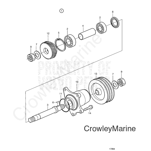 Spring(V2) - Volvo Penta (1696359)