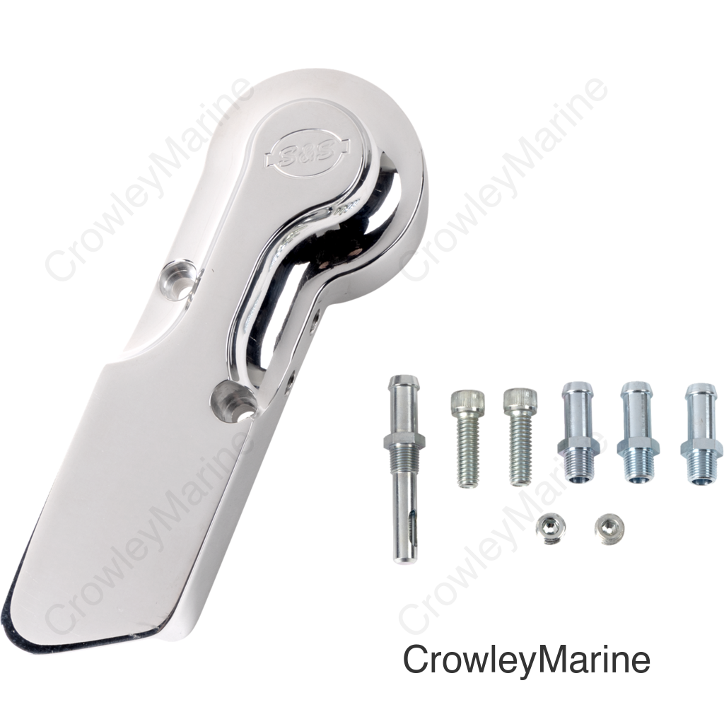 Oil Filter Mounting Bracket Kit - Polished