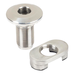 Seachoice Stainless Steel Fender Holder Receiver, 3/8 In. thumbnail-1