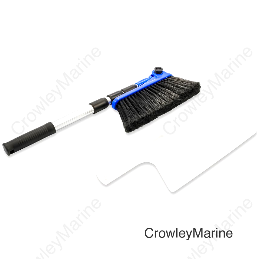 ADJUSTABLE BROOM WITH DUSTPAN