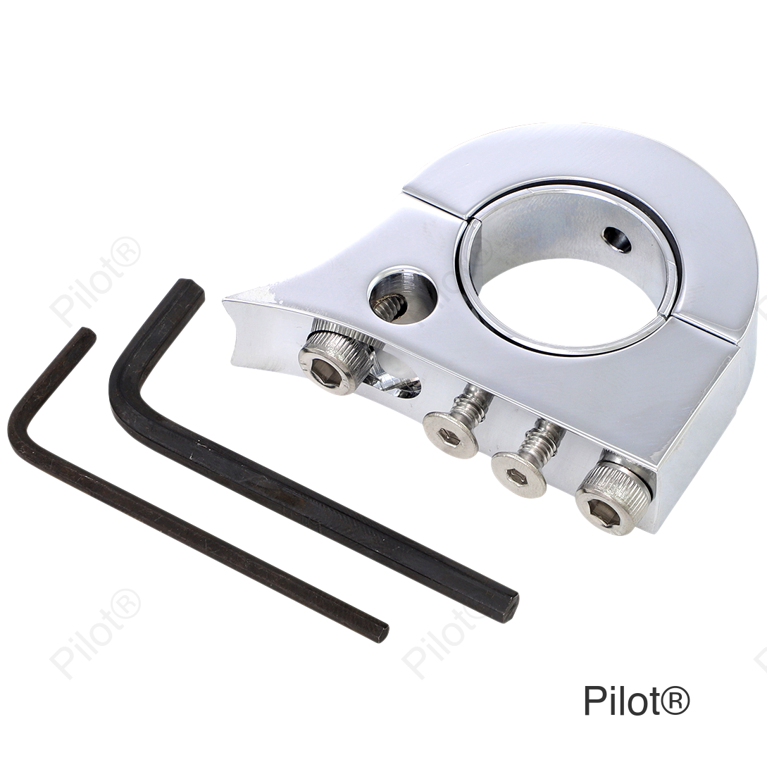 Gauge Mounting Bracket - For 1" Handlebars