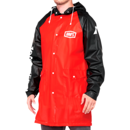 Torrent Raincoat - Red/Black- Medium thumbnail-0