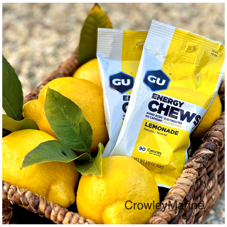 GU Energy Chews - Lemonade Box of 12 Bags