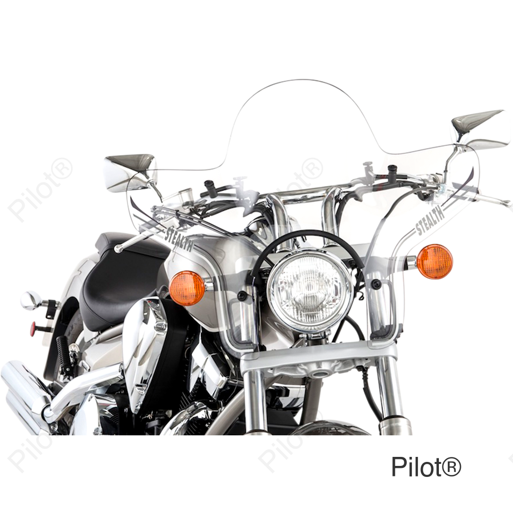SS-20 Stealth Windshield - 14-1/8" - Clear