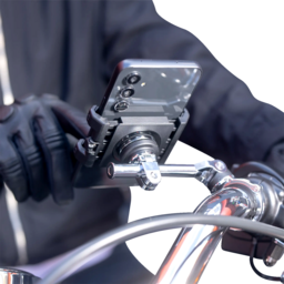 3D Phone Mount - 1-1/2" - Chrome thumbnail-4