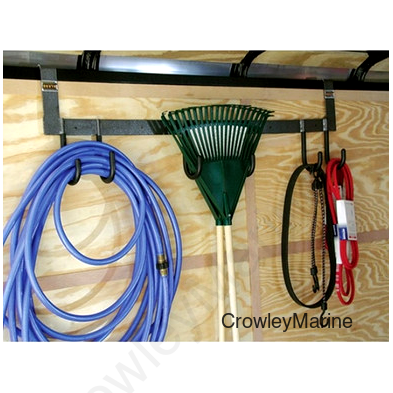 Rack'Em Six Hook Multi- Tool Rack, Enclosed Trailer (350815)