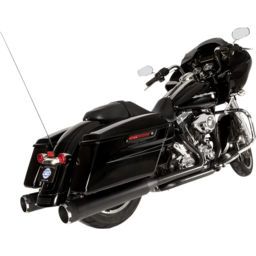 El Dorado Dual Exhaust System - Black - Black Thruster
