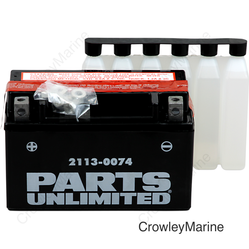 BATTERY YTX7A-BS .35 LTR