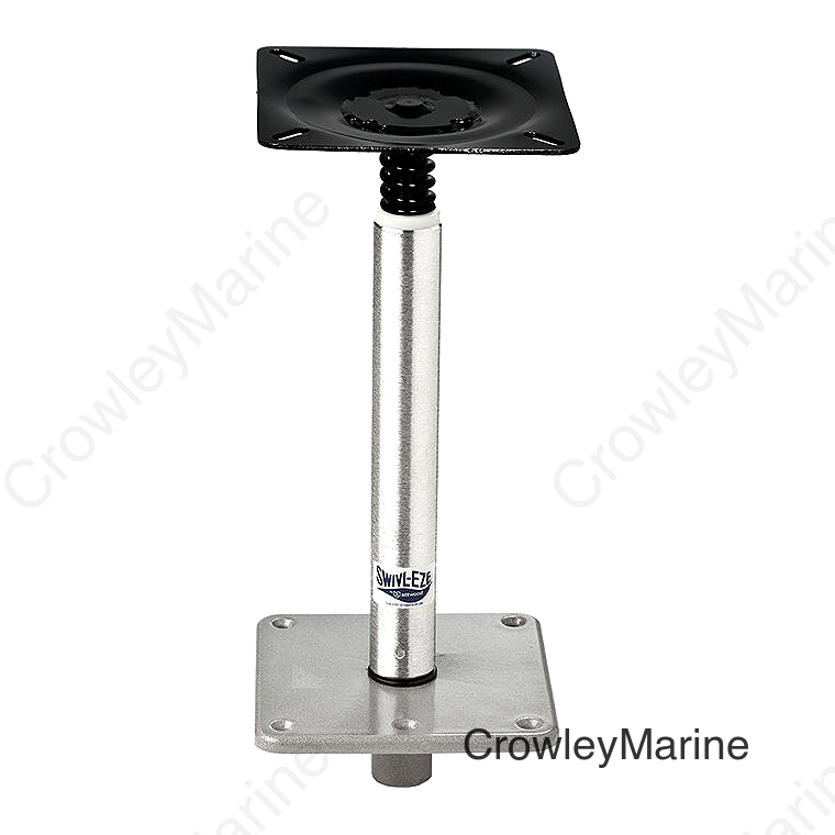 3/4" Lock'N-Pin Pedestal Set w/Aluminum Base, 11"
