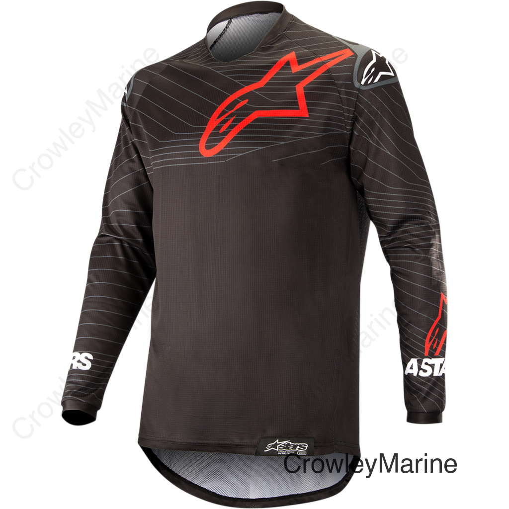 Venture-R Jersey - Black/Red - 2XL