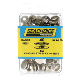 Seachoice Button Socket, Includes 1/4 In. Barrel, 40 Sets thumbnail-2