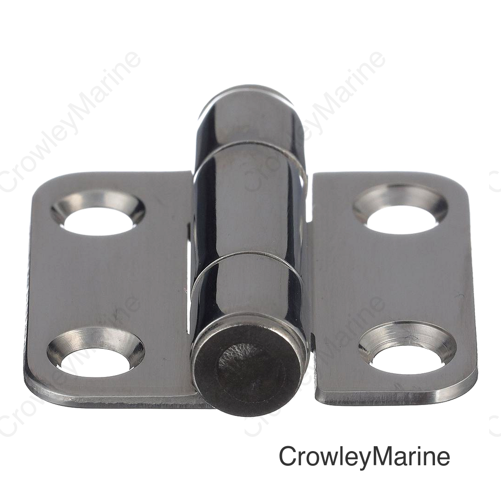 Seachoice Barrel-Up Friction Hinge, 316 Stainless Steel, 1-1/2 In. X 1-1/2 In., 1 Pair