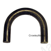 Tie Down Loop Steel Weld-On, Round 2"ID (404010)