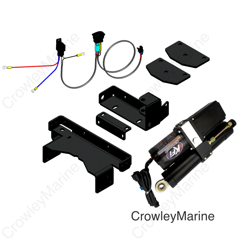 UTV PLOW TRACKS HYDRAULIC ANGLE KIT