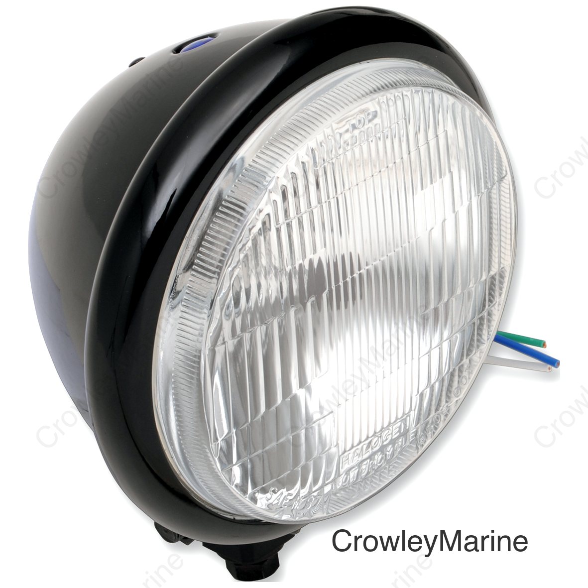 HEADLIGHT 5.75" BLK