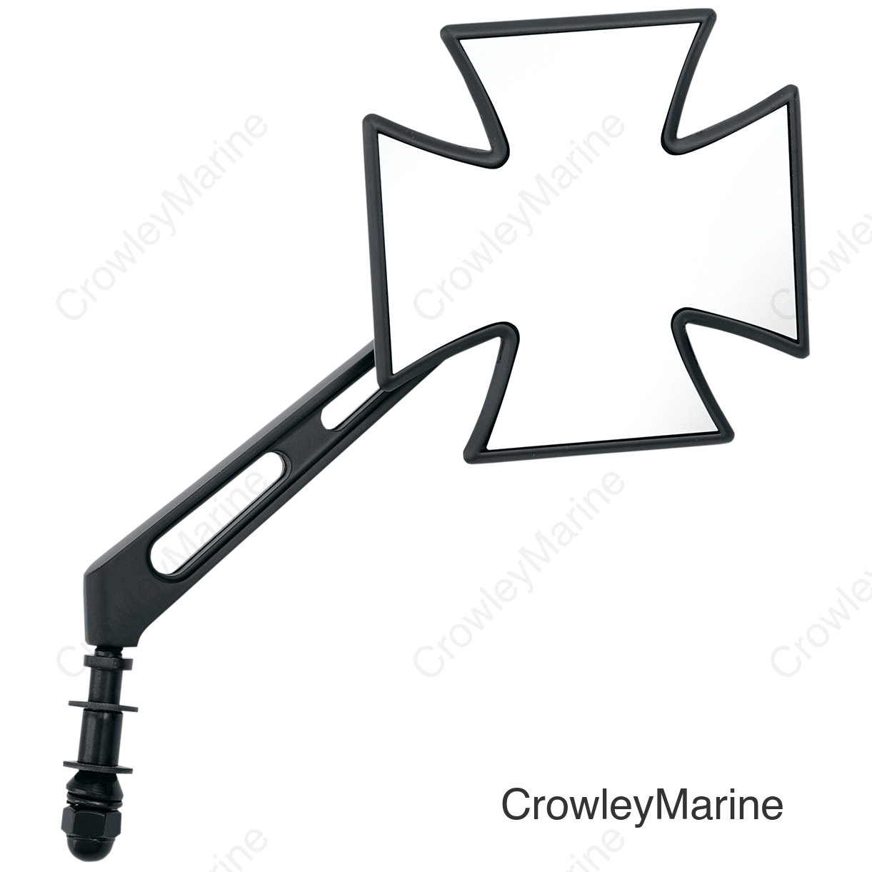MIRROR CROSS AIR STM BLK