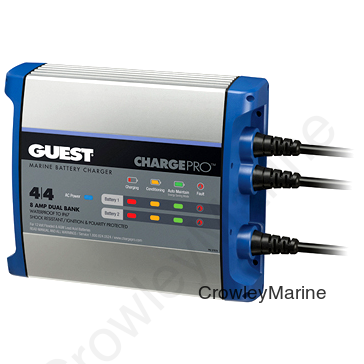 12V, 8 Amp, 2-Bank