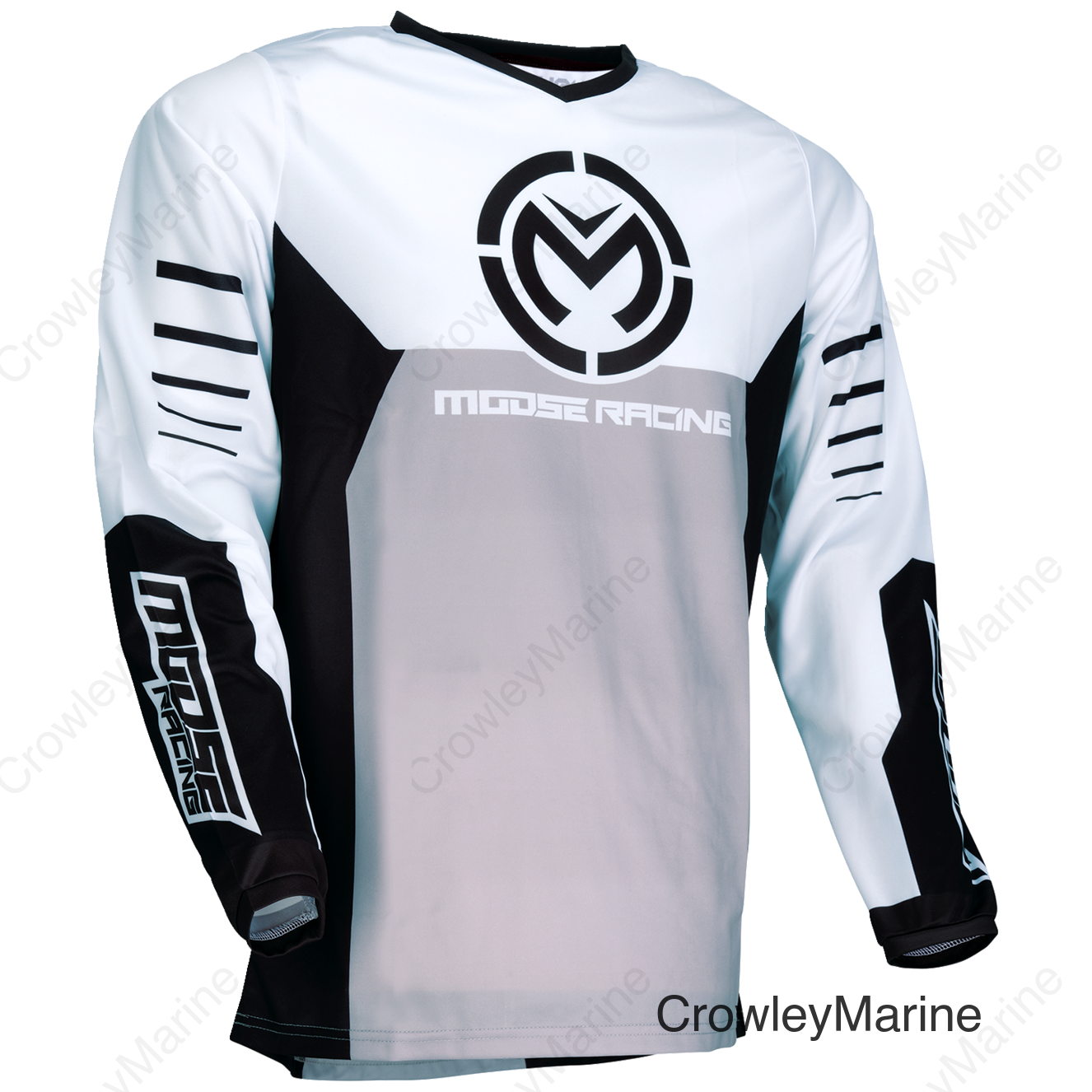 JERSEY QUALIFIER BLACK/WHITE 2XL