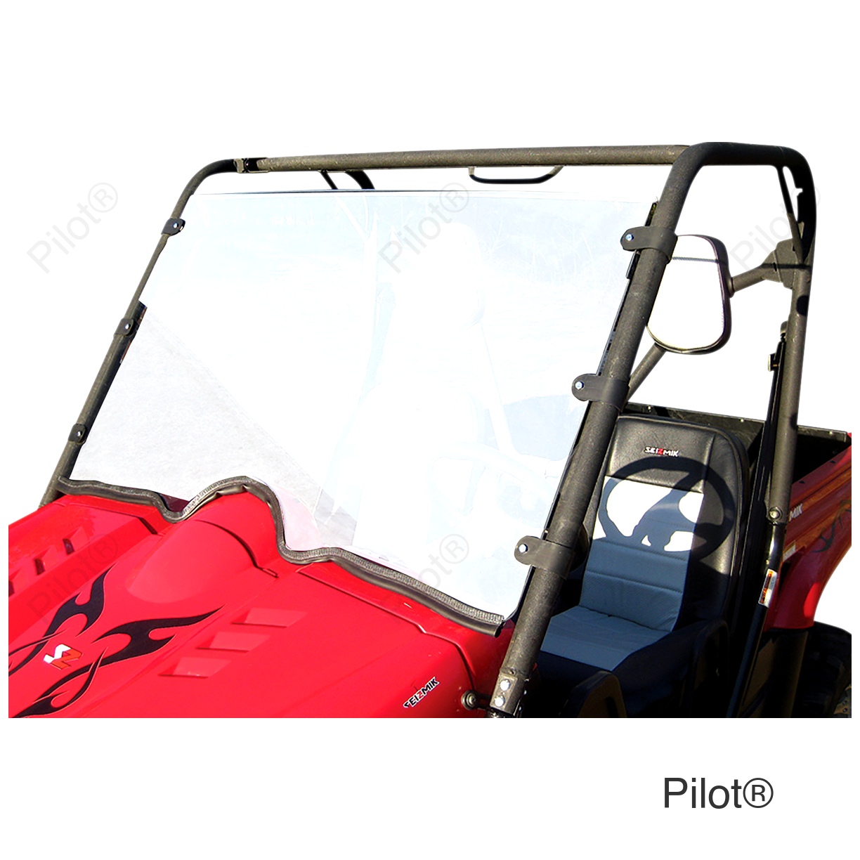 Full Windshield - Unvented - Rhino