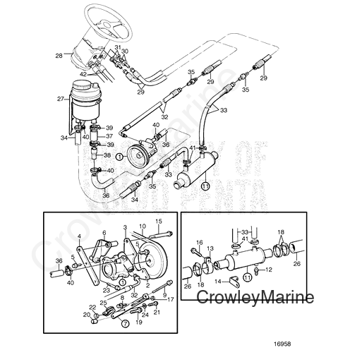 Bracket(V2) - Volvo Penta (861659)