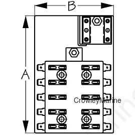 ATC STYL FUSE BLOCK (445193-1)