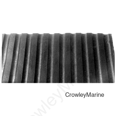 Mat, 1/2 Rubber, 60"x84", Classic Lite Ribbed  (376820)