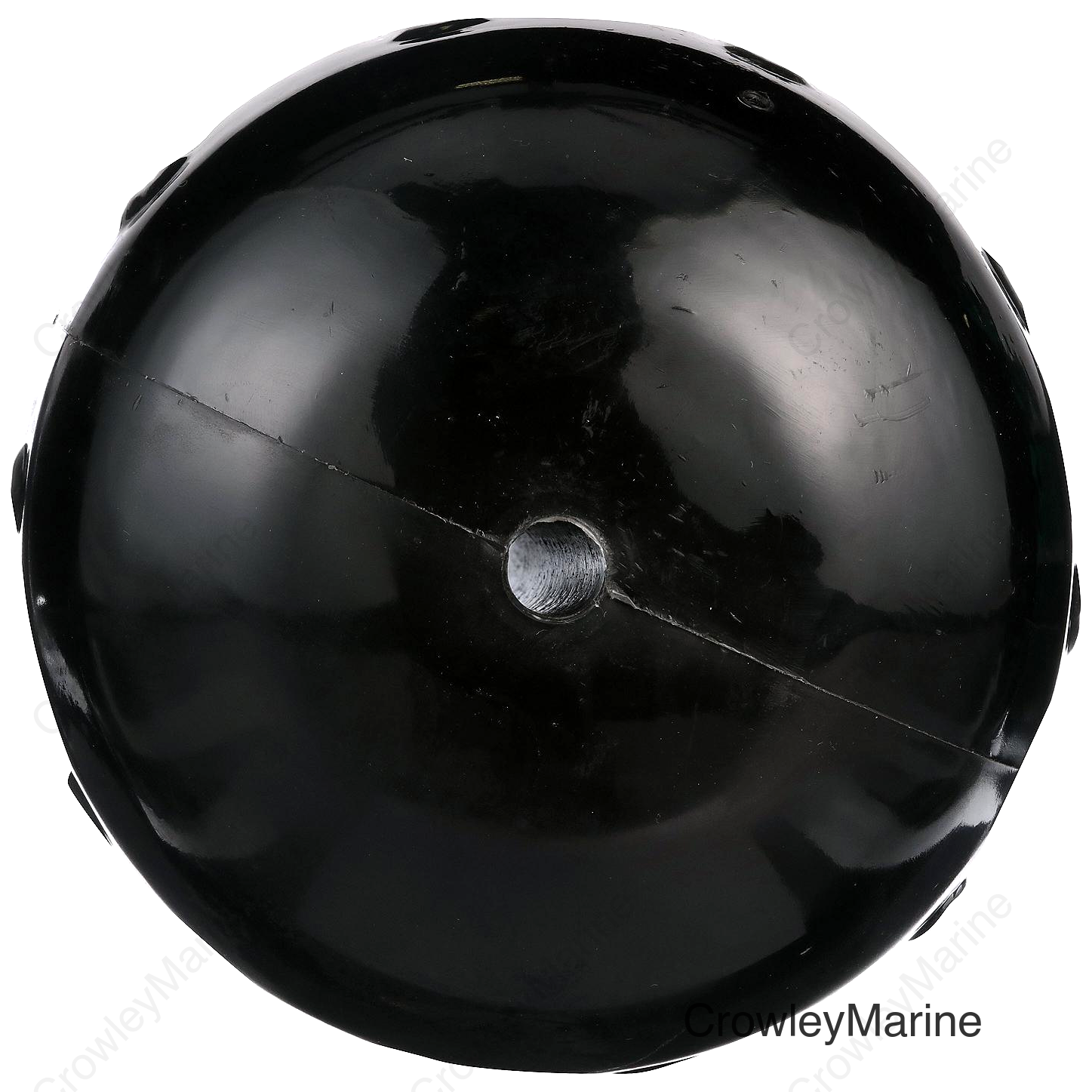 Seachoice Center Hole Fender, Roto-Molded Marine Grade Vinyl, Black, 8 Ft. X 20 Ft.