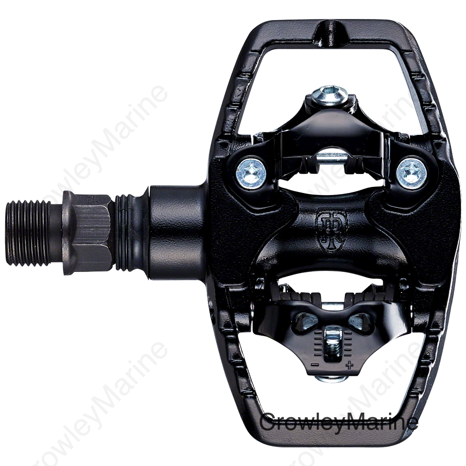 Ritchey Comp Trail Pedals - Dual Sided Clipless with Platform Aluminum 9/16 Black