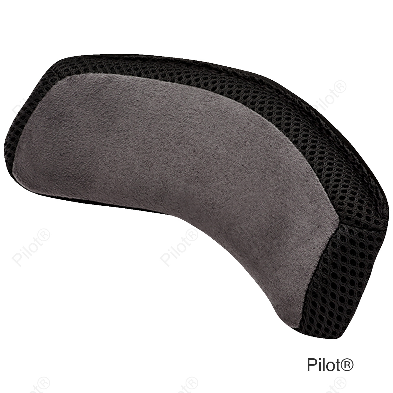Aircraft 2 Neck Roll - Black/Gray