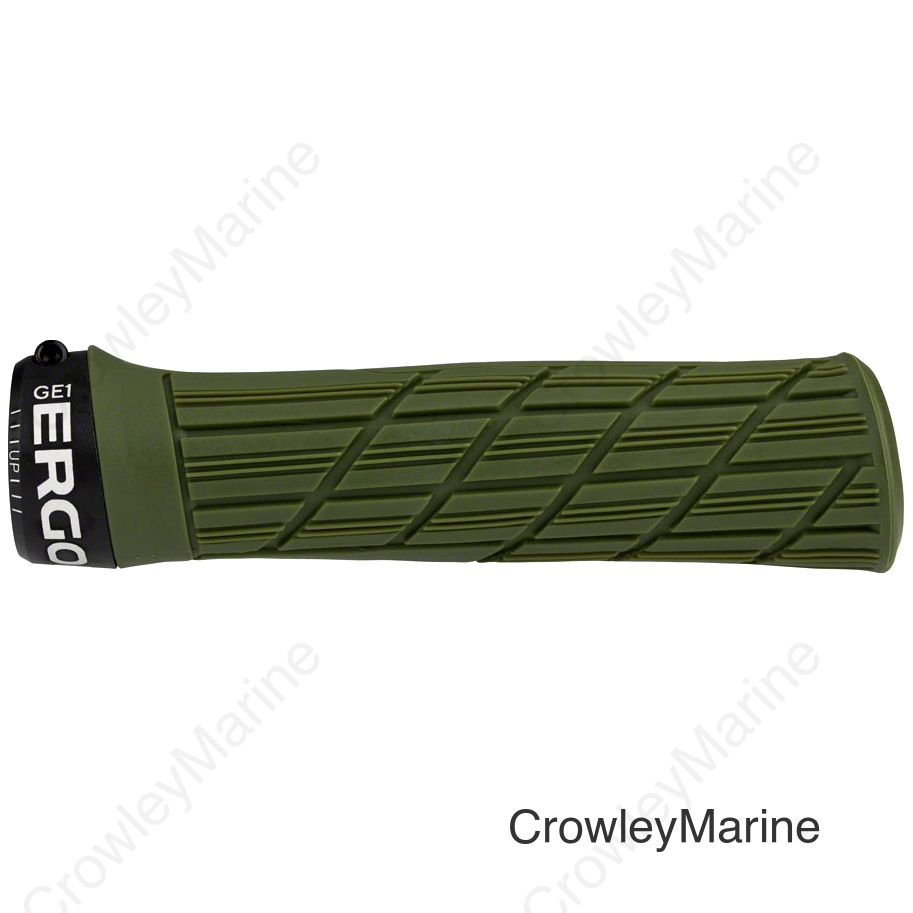 Ergon GE1 Evo Grips - Deep Moss Lock-On