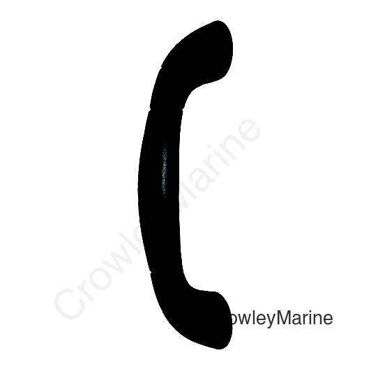 T-H Marine GHB1DP Molded Grab Handle, Black