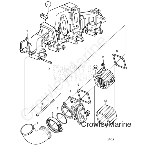 V-Band Clamp (V2) - Volvo Penta (20739572)