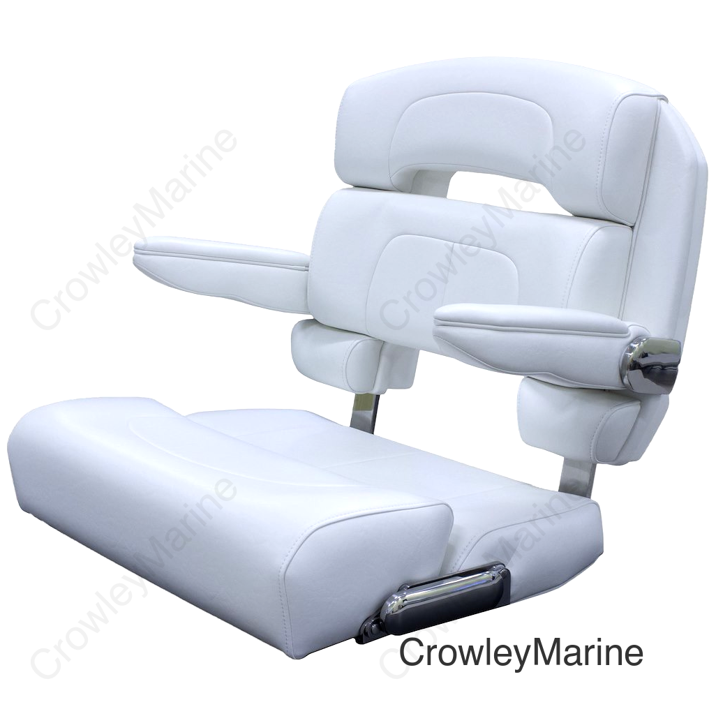 HELM SEAT  25' CAPRI DELUXE WHITE S