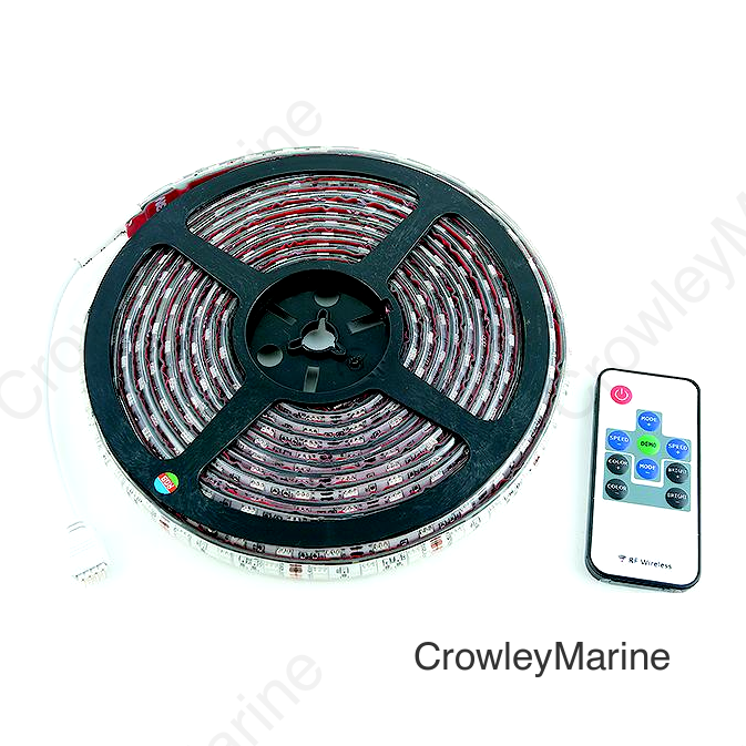 AP Products Ancor RGB LED Color Changing Strip Light, 16'