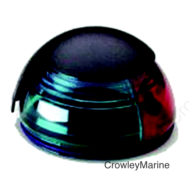Attwood Pulsar Deck Mount Bi-Color Light, Black