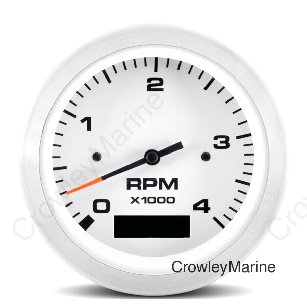 Tach 4K/Hourmeter Lido 3" Diesel Alt