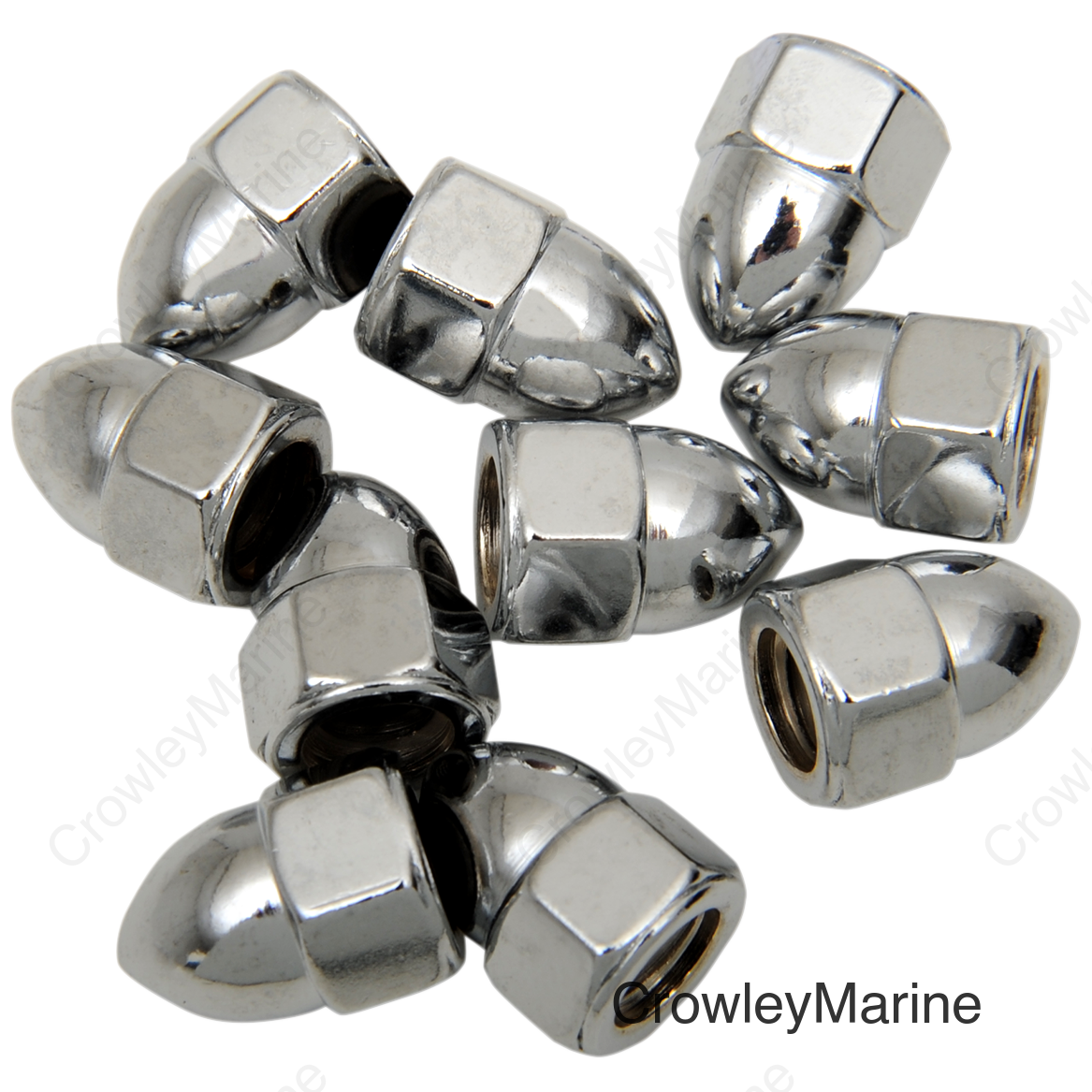 5/16-24 ACORN NUT CHROME