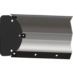 Pro-Series Plow Side Shield - Tapered thumbnail-1
