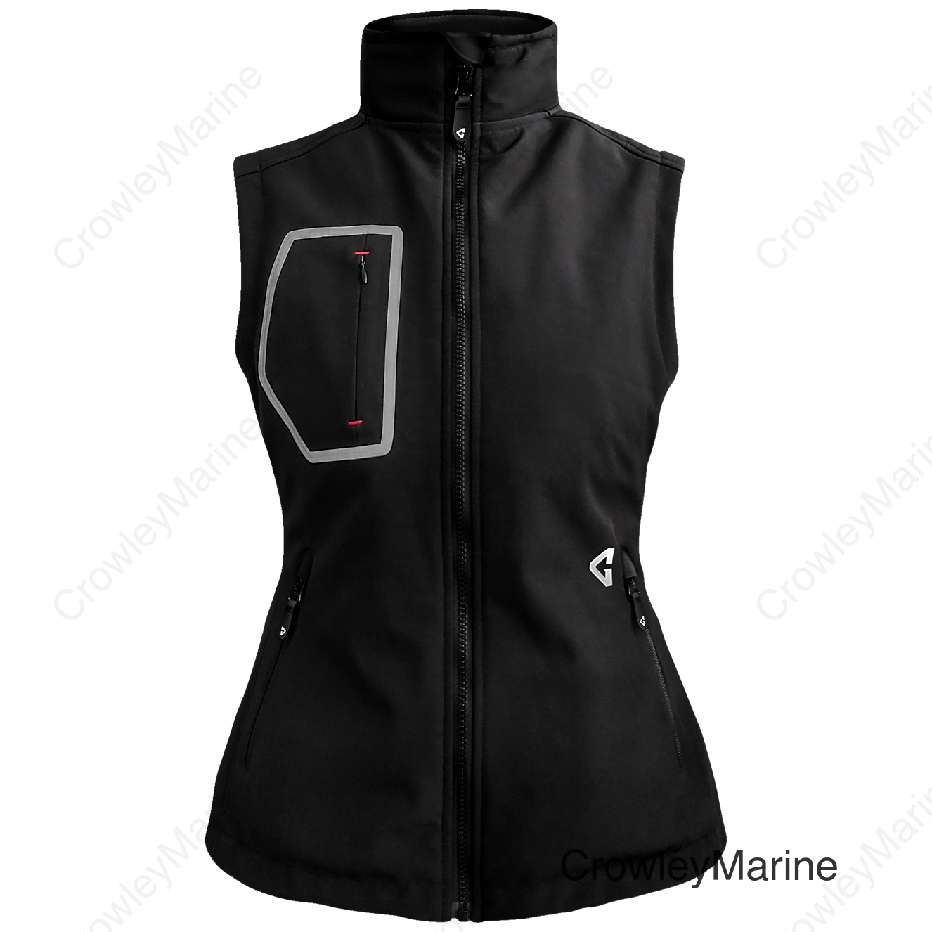 VEST WMN HEAT 7V TORRID 2 SOFTSHELL BK S