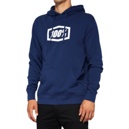 Icon Pullover Hoodie - Navy - Small thumbnail-0