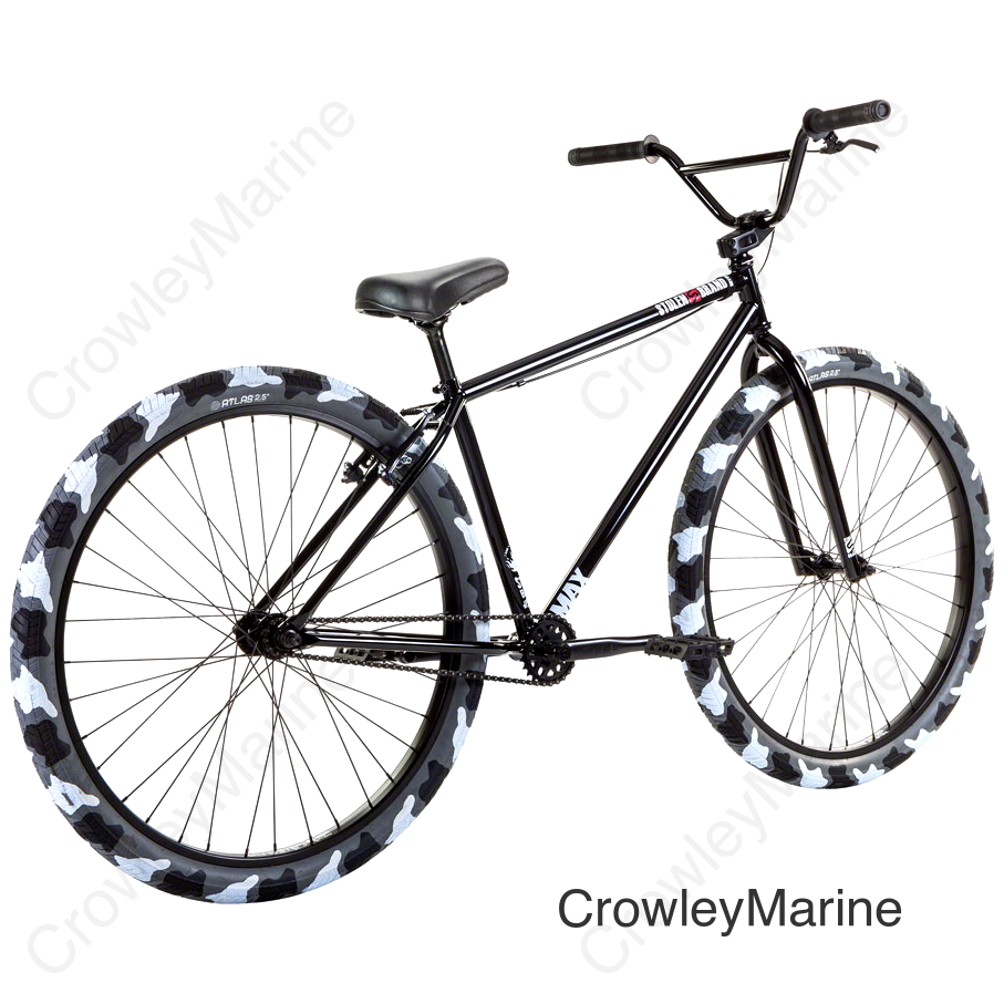 Stolen Max 29 BMX Bike - 23.25 TT Black/Urban Camo *Damaged Packaging