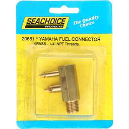 Seachoice Deluxe Fuel Connector Tank Fitting for Yamaha/ Mercury, Male, 1/4 In. NPT thumbnail-2